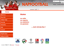 Tablet Screenshot of napfootball.com